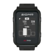 Sigma Pulsmetr iD.TRI BASIC Black 24200