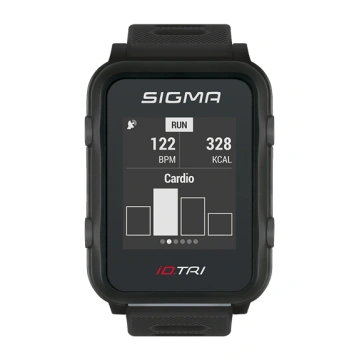 Sigma Pulsmetr iD.TRI BASIC Black 24200