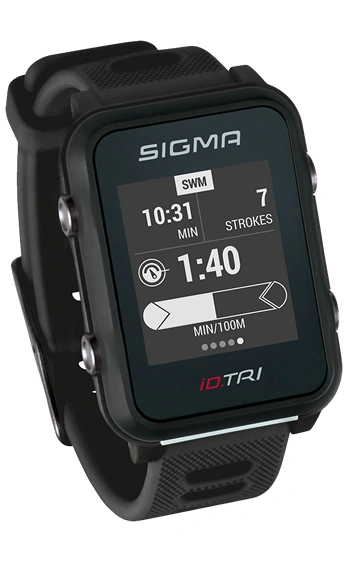 Sigma Pulsmetr iD.TRI BASIC Black 24200