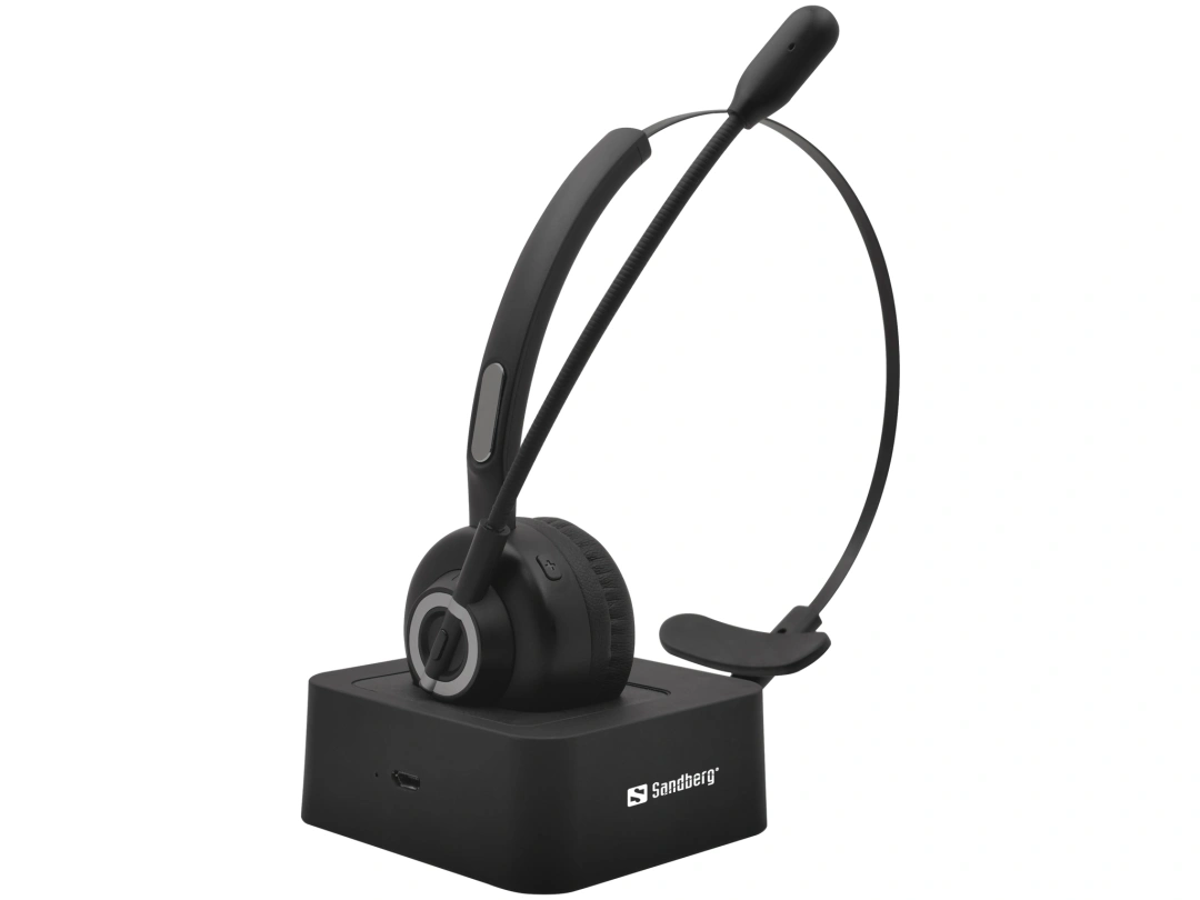 Sandberg Sluchátka Bluetooth Office Headset Pro, černá