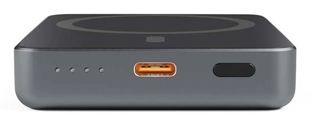 Epico Mag+ 5000mAh + kabel USB-C/USB-A, šedá