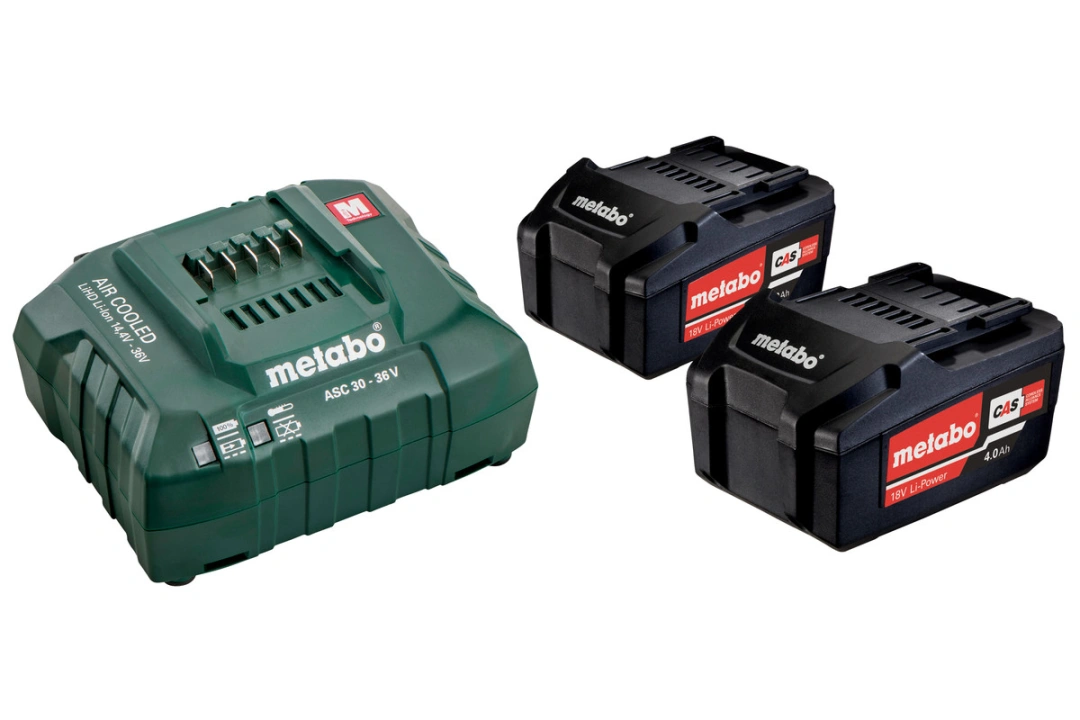 Metabo Basic set 2 × 4,0 Ah