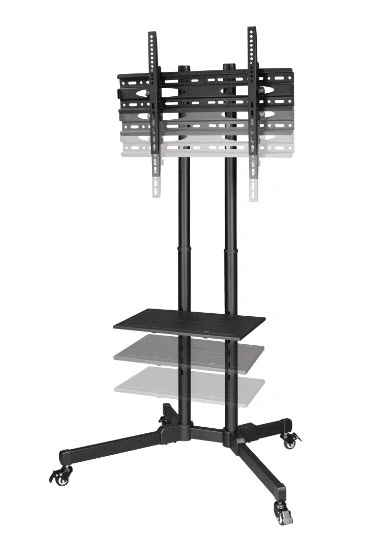 Hama Trolley, pojízdný, pro úhlopříčky 32"–70", nosnost 40 kg, černá