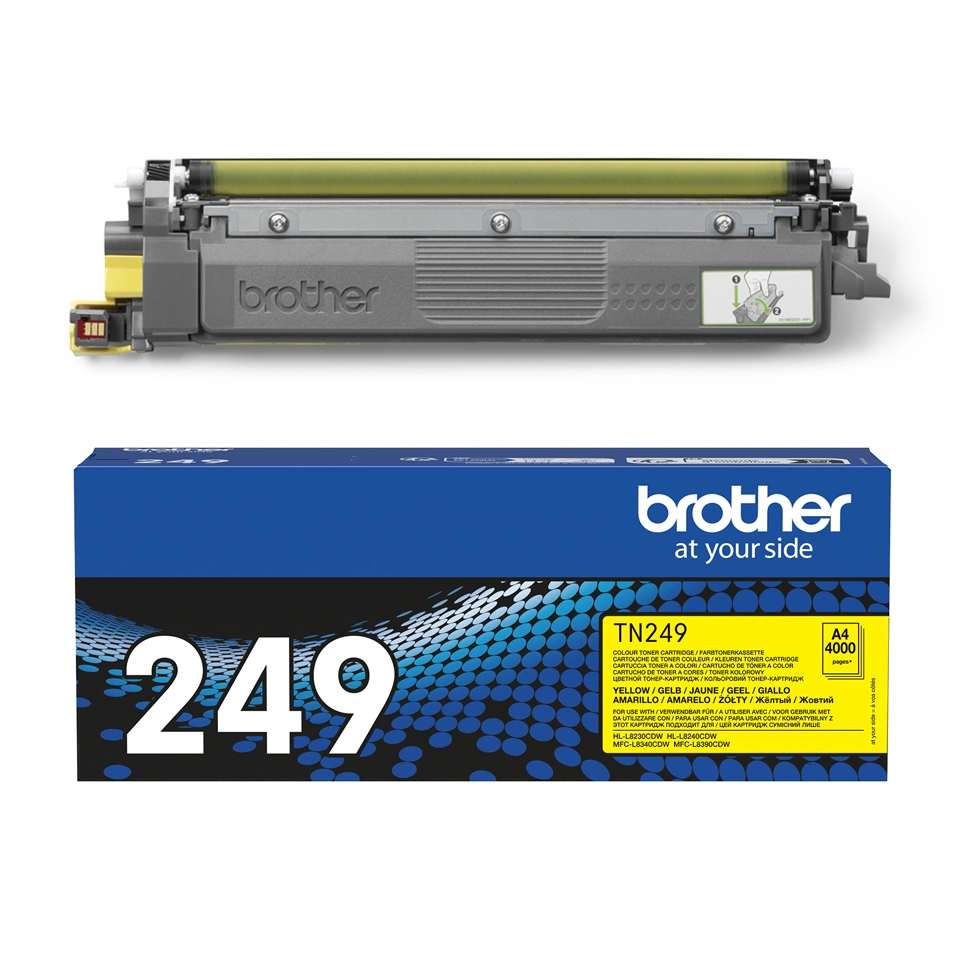 Brother - TN249Y yellow toner (aÅ¾ 4000 stran)