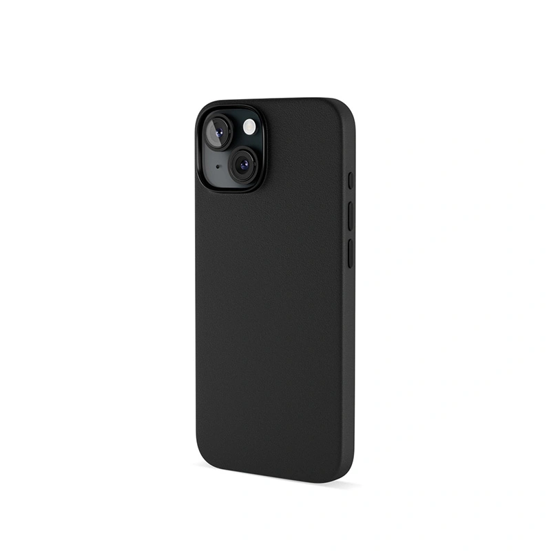 EPICO MagLeather case iPhone 15 black