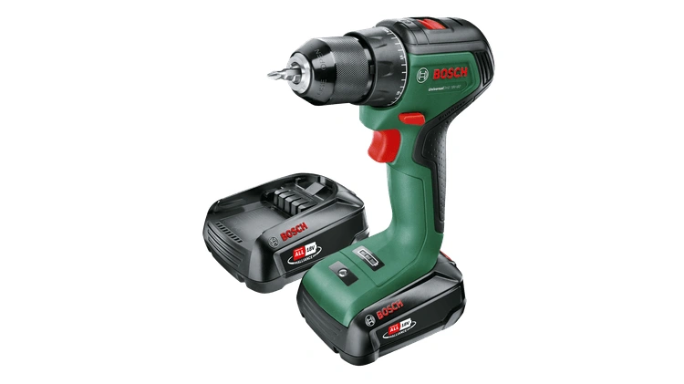 Bosch UniversalDrill 18V-55 (12× 2,0 Ah)