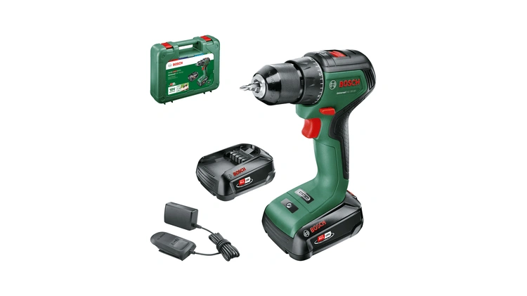 Bosch UniversalDrill 18V-55 (12× 2,0 Ah)