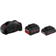 Bosch GBA ProCORE18V 5.5 Ah + ProCORE18V 4.0Ah, černá