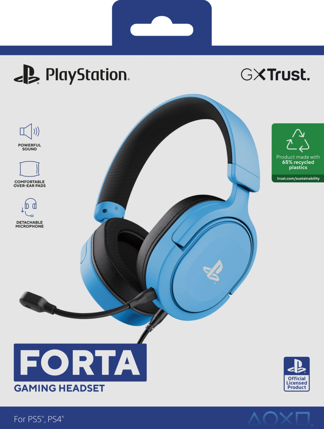 Trust Gaming TRUST GXT498B FORTA HEADSET PS5 BLUE