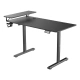 Ultradesk Pracovní stůl HIGHLANDER BLACK