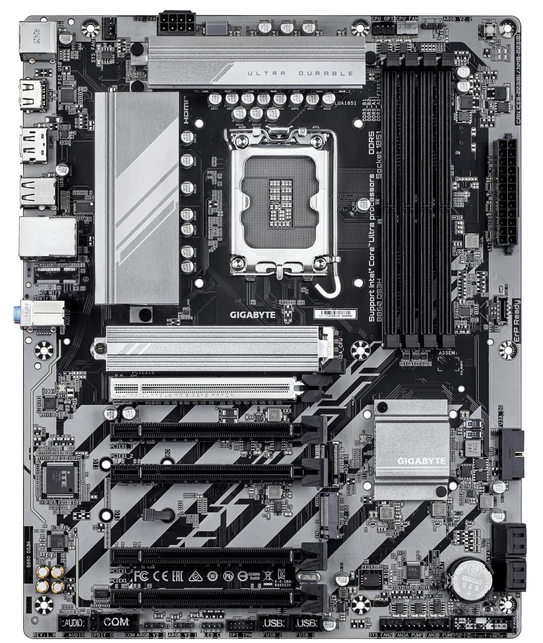 GIGABYTE B860 DS3H Intel 1851, ATX