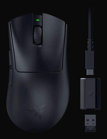 Razer DeathAdder V3 HyperSpeed, černá