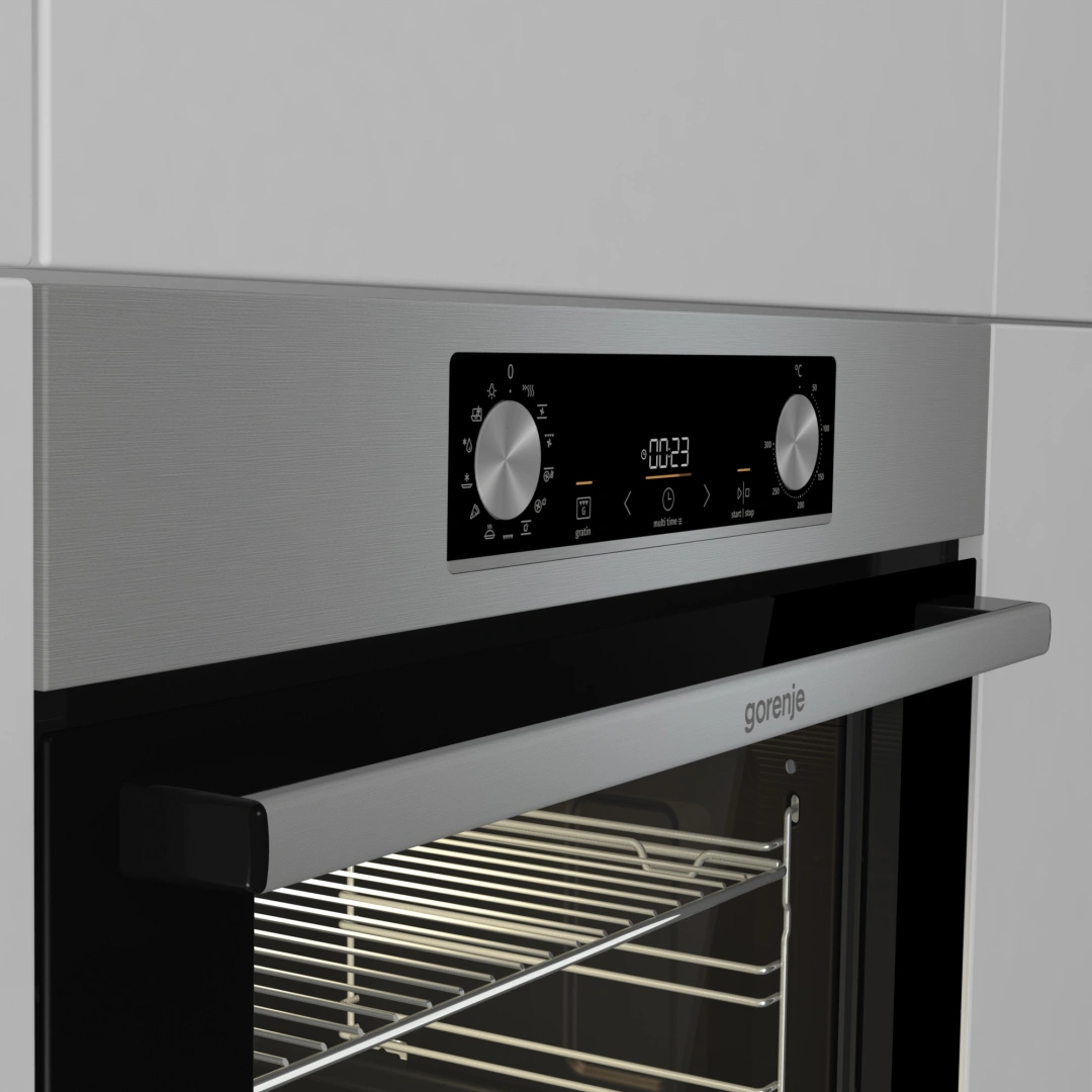 Gorenje Essential BOS6737E13X ExtraSteam, nerez 