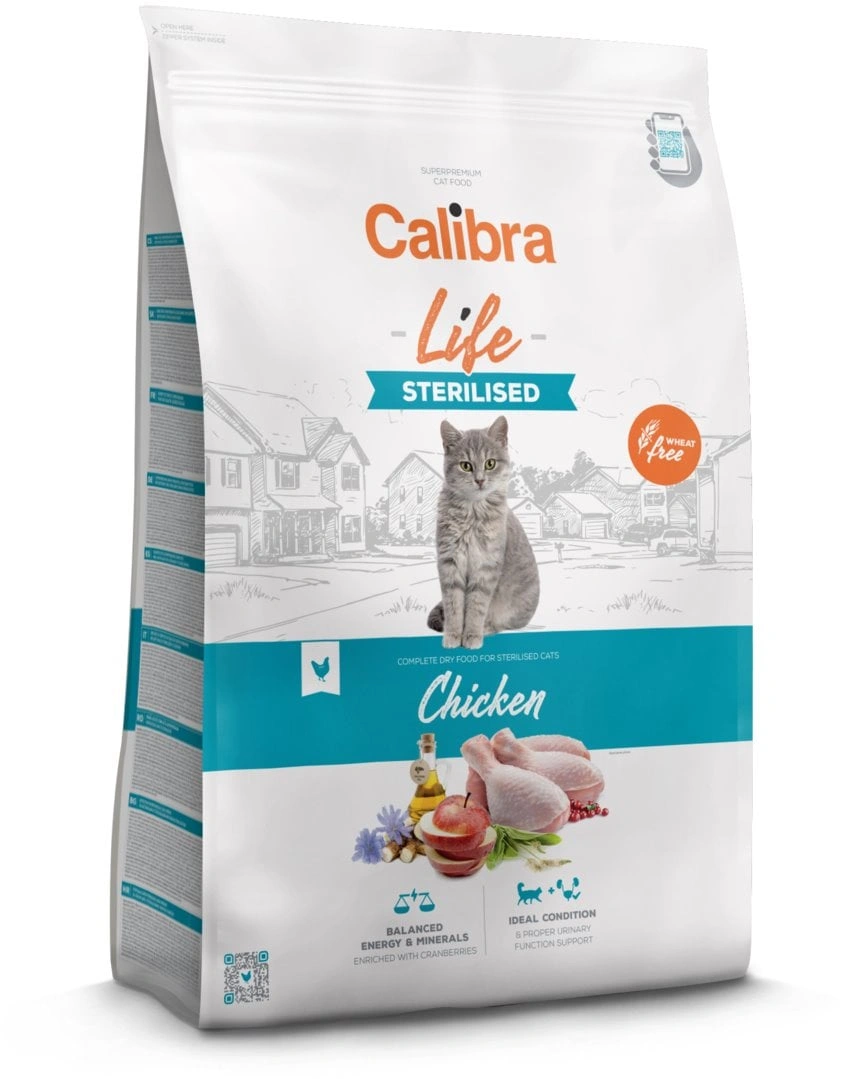 Calibra Cat Life Sterilised Chicken 6 kg