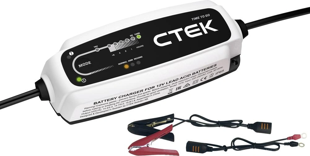 CTEK Nabíječka autobaterií CT5 Time to Go 12 V, 5 A