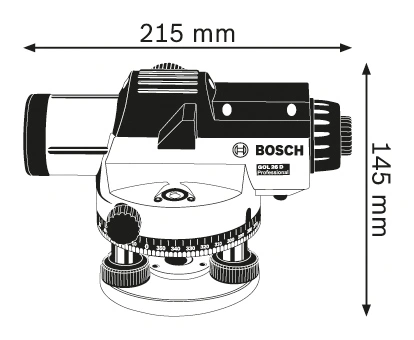 Bosch Set GOL 26 D + BT 160 + GR 500 Professional