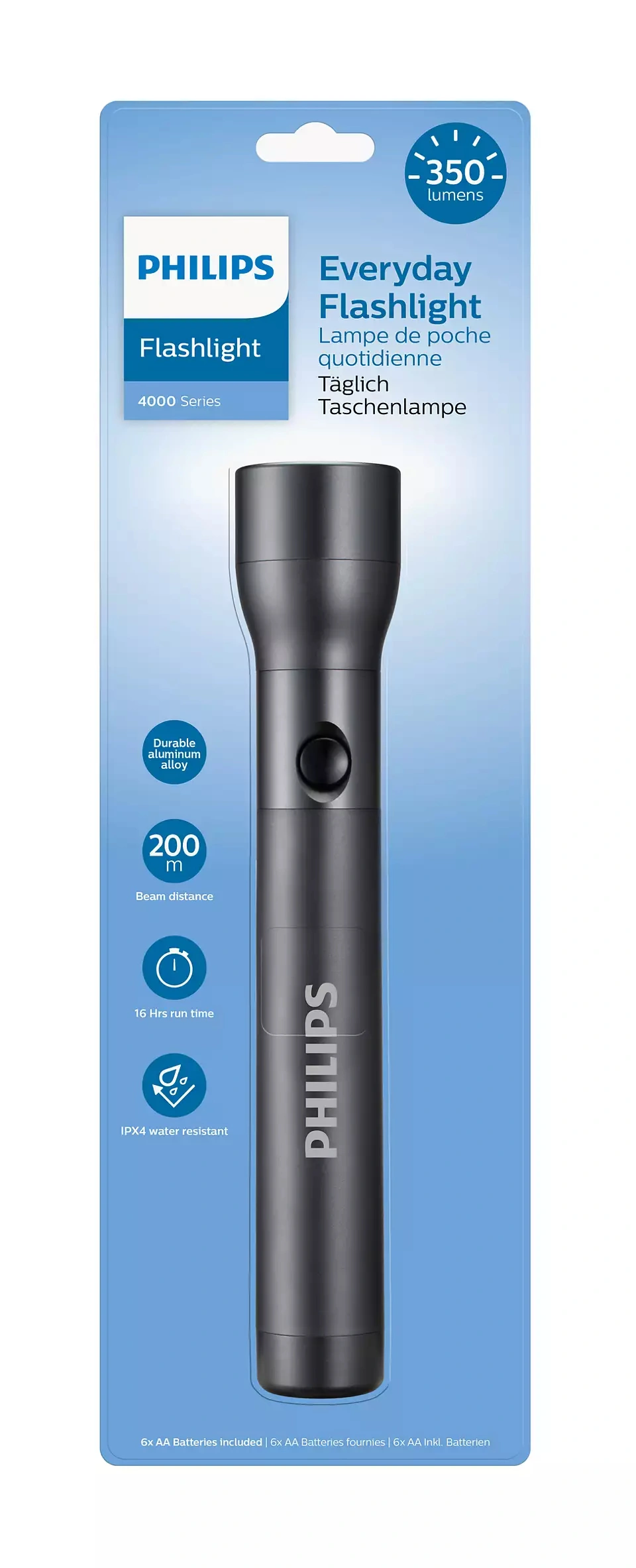 Philips SFL4003T/10, černá