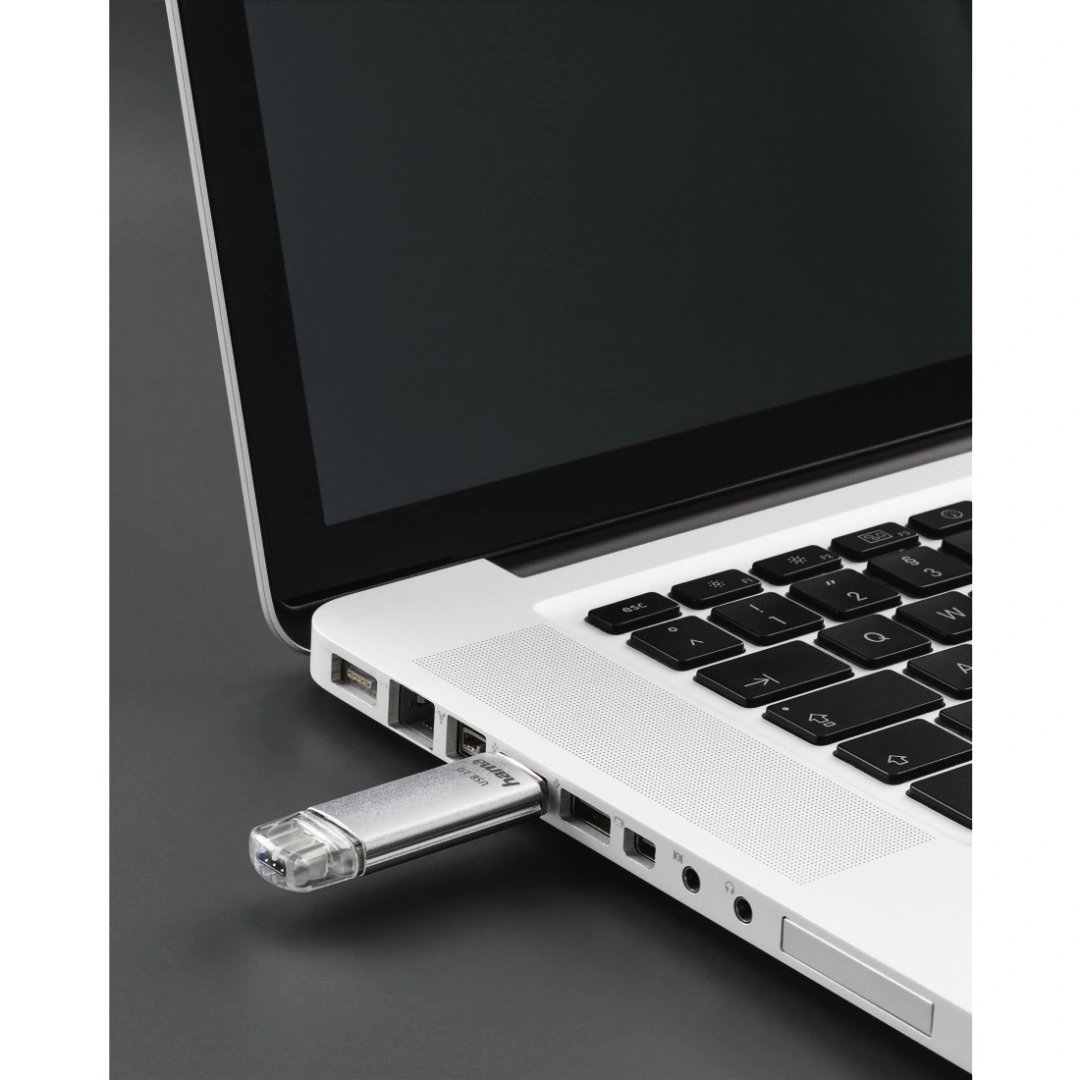 Flash USB Hama Pen Laeta 32 GB USB 3.1 USB-C, stříbrná