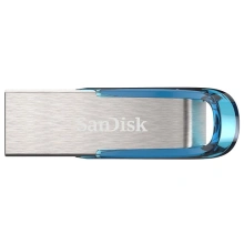 SanDisk Ultra Flair USB 3.0 128 GB tropická modrá