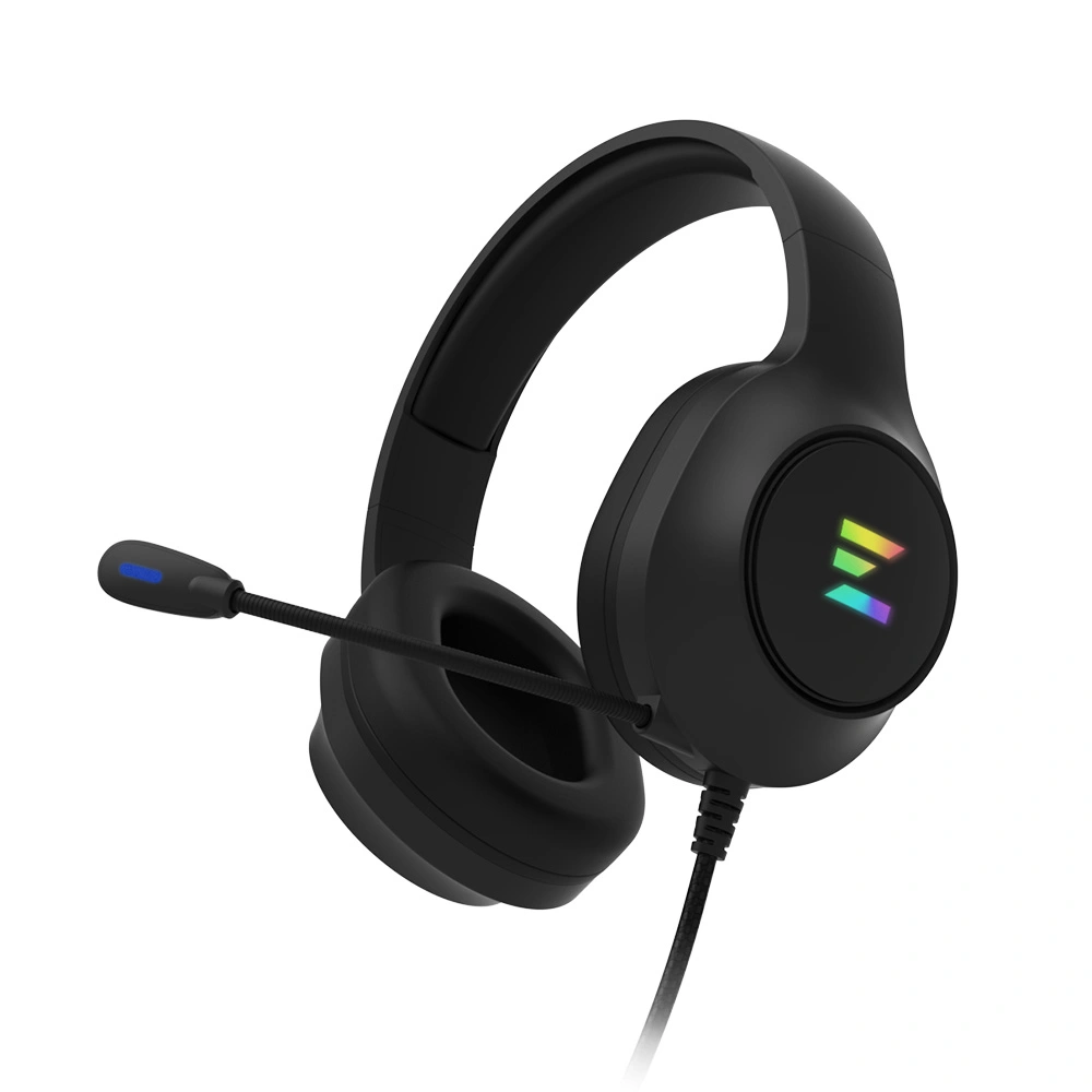 Zalman headset ZM-HPS310 RGB / herní / náhlavní / drátový / 7.1 / USB / černý