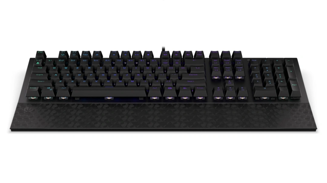 ENDORFY Omnis Kailh Blue, RGB podsvícení, US layout (EY5A028), černá