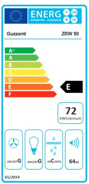 GUZZANTI Digestoř podstavná ZRW 60 W 