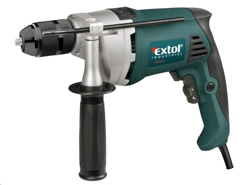 Extol Industrial 850W 8790031 vrtačka s příklepem, Click-lock