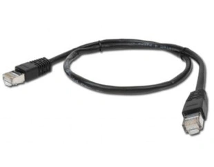 Gembird Patch Cord Cat.6 UTP 0.5m, černý