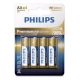 Philips Baterie LR6M4B/10