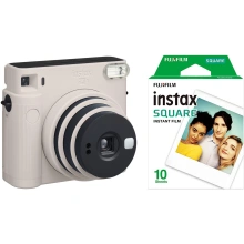 Fujifilm Instax Square SQ1, bílá + film 1x10