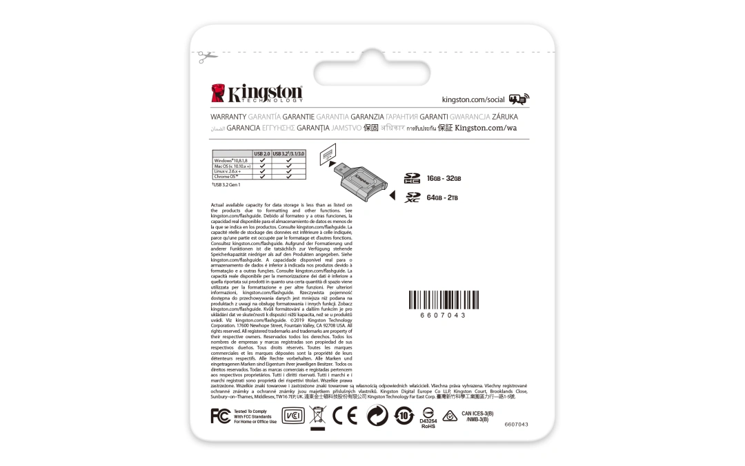 Kingston 128GB SDHC Canvas React Plus SD Kit 