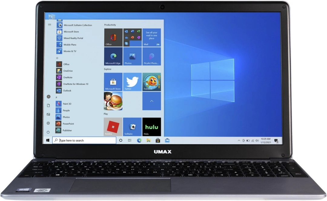 Umax VisionBook 15WU-i3, šedá (UMM230155)