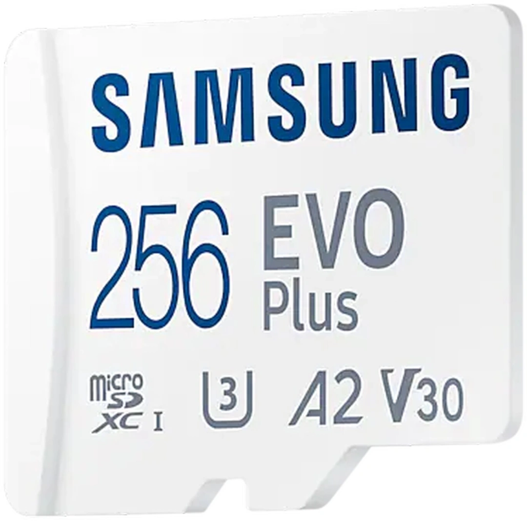 Samsung EVO Plus SDXC 256GB UHS-I (Class 10) + adaptér