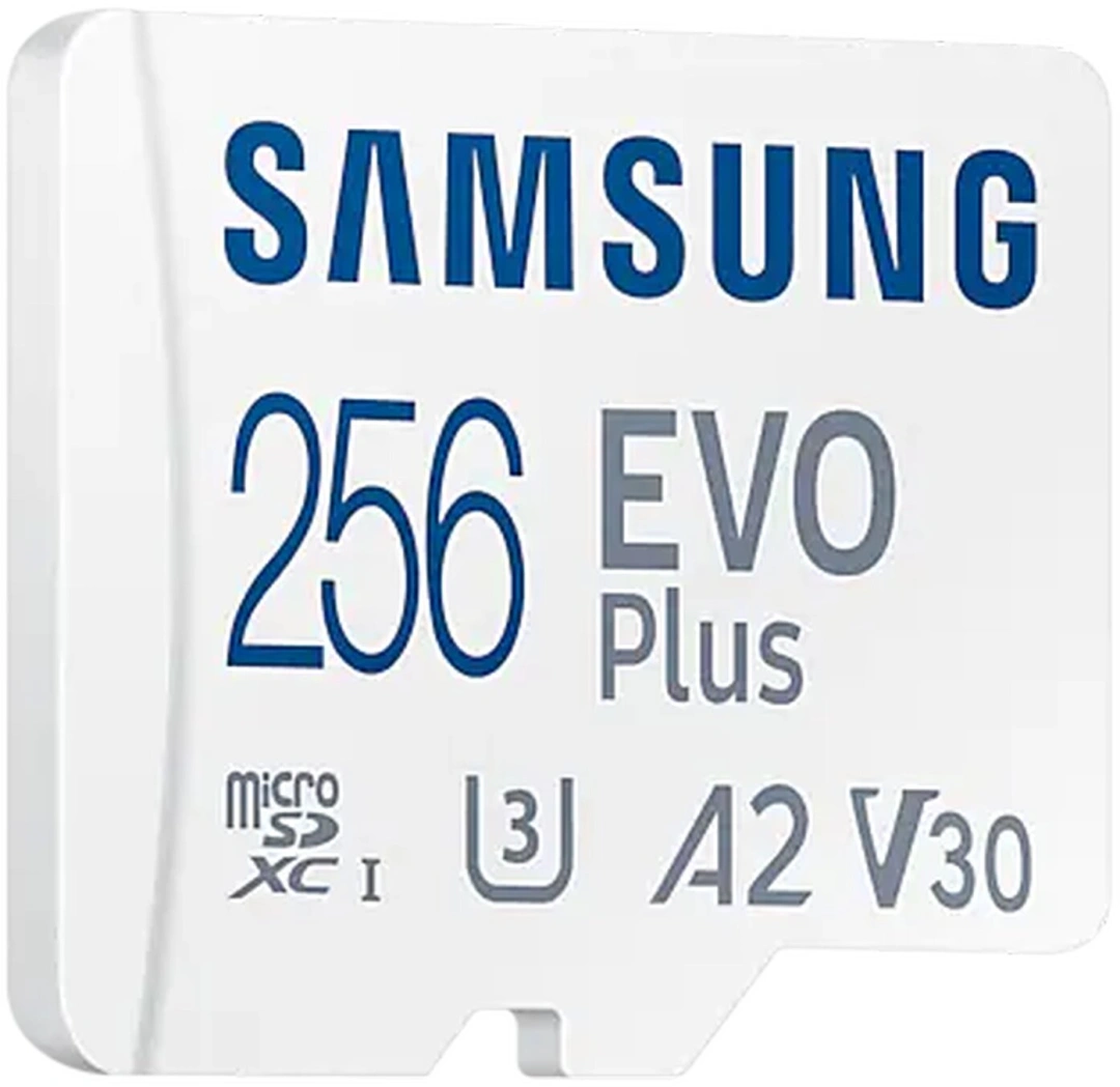 Samsung EVO Plus SDXC 256GB UHS-I (Class 10) + adaptér