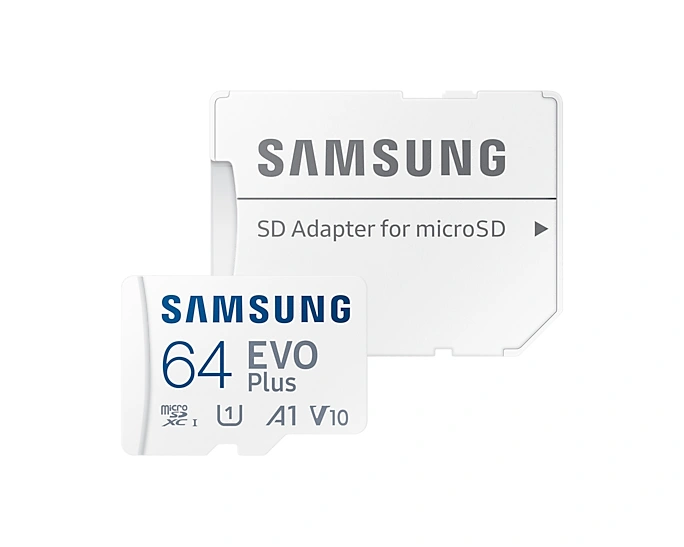 Samsung Micro SDHC 64 GB EVO Plus + SD adaptér