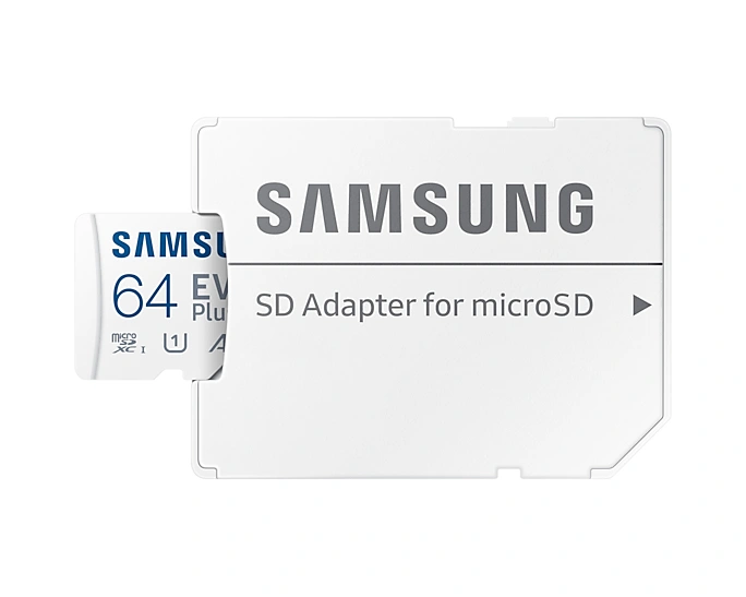 Samsung Micro SDHC 64 GB EVO Plus + SD adaptér