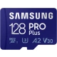 Samsung Micro SDHC karta 128GB PRO Plus + SD adaptér