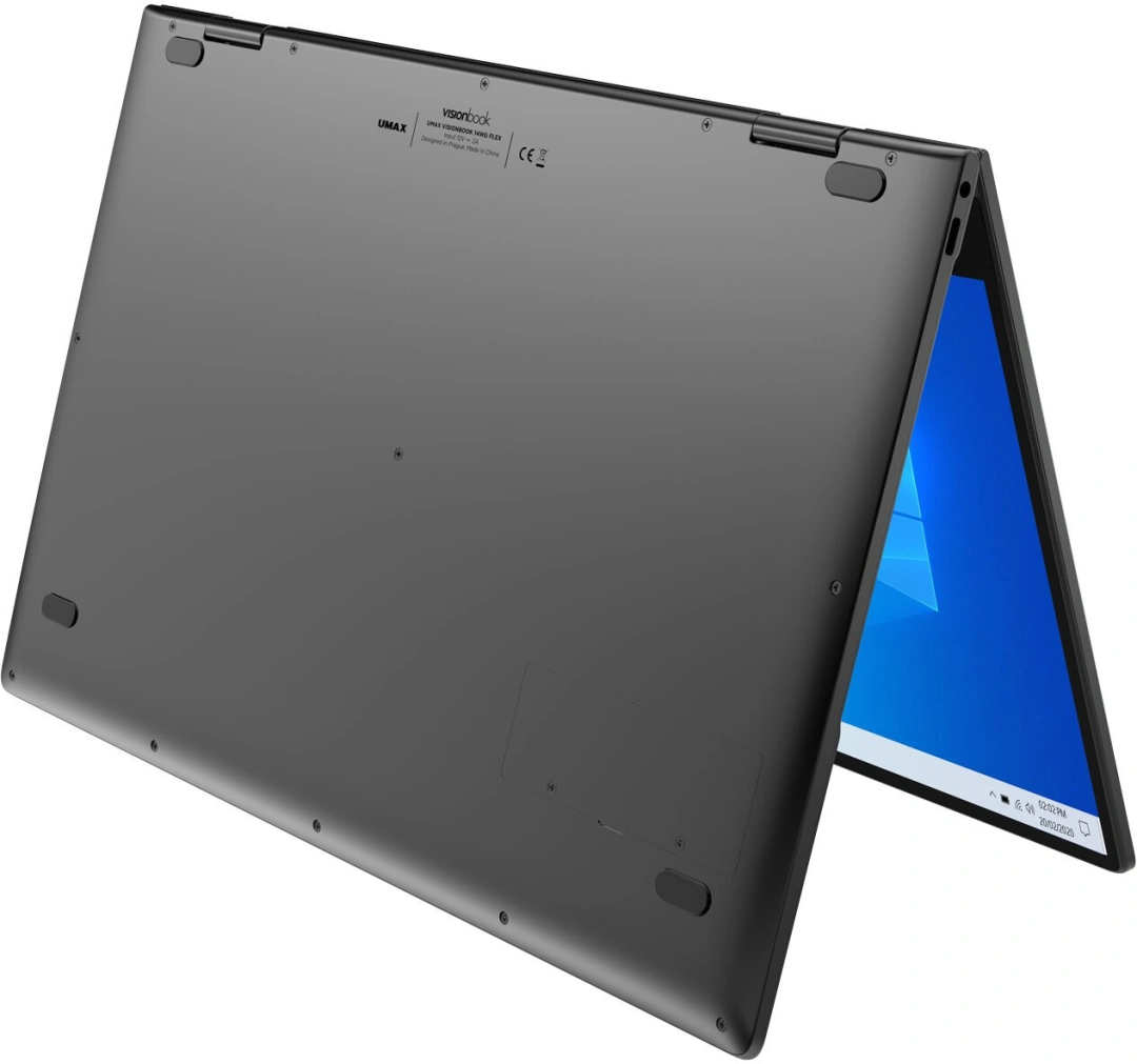 Umax VisionBook 14Wr Flex, šedý (UMM220V40)