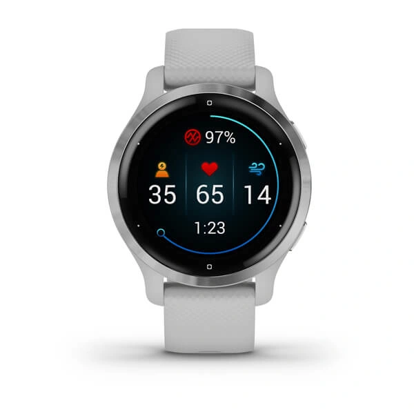 Garmin Venu 2S, Silver/Mist Gray