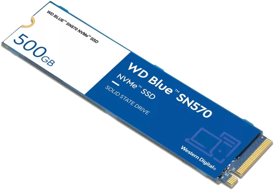 WD SSD Blue SN570 Gen3, M.2 - 500GB