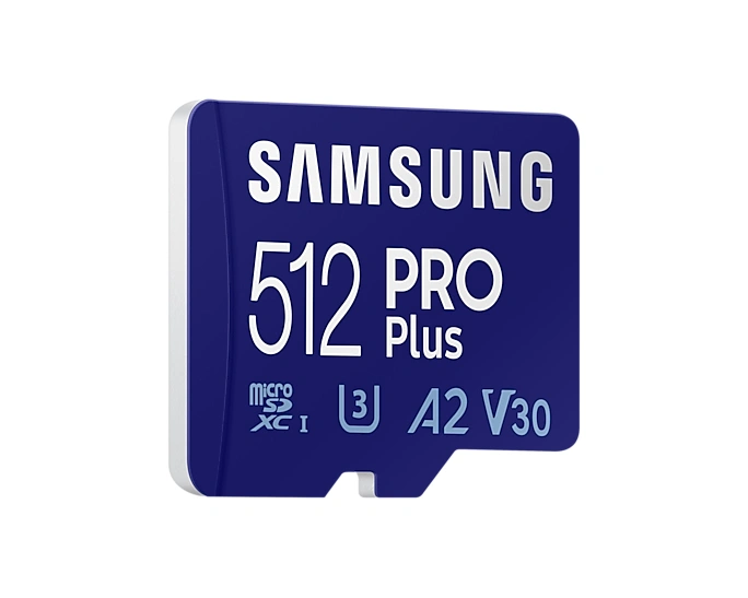 Samsung PRO Plus (2021) SDXC 512GB UHS-I U3 (Class 10) + adaptér