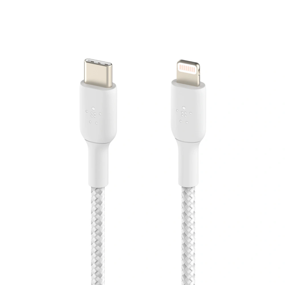 Belkin USB-C s lightning konektorem 1m, bílý