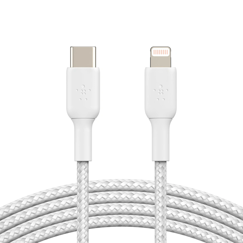 Belkin USB-C s lightning konektorem 1m, bílý