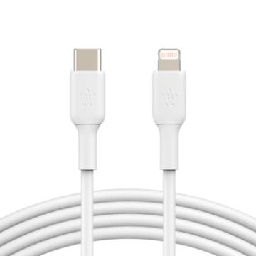 Belkin USB-C kabel s lightning konektorem 1m, bílý