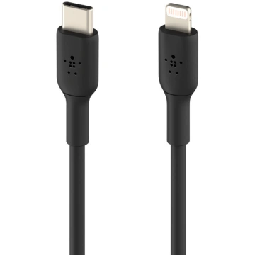 Belkin USB-C kabel 1m Lightning, černý