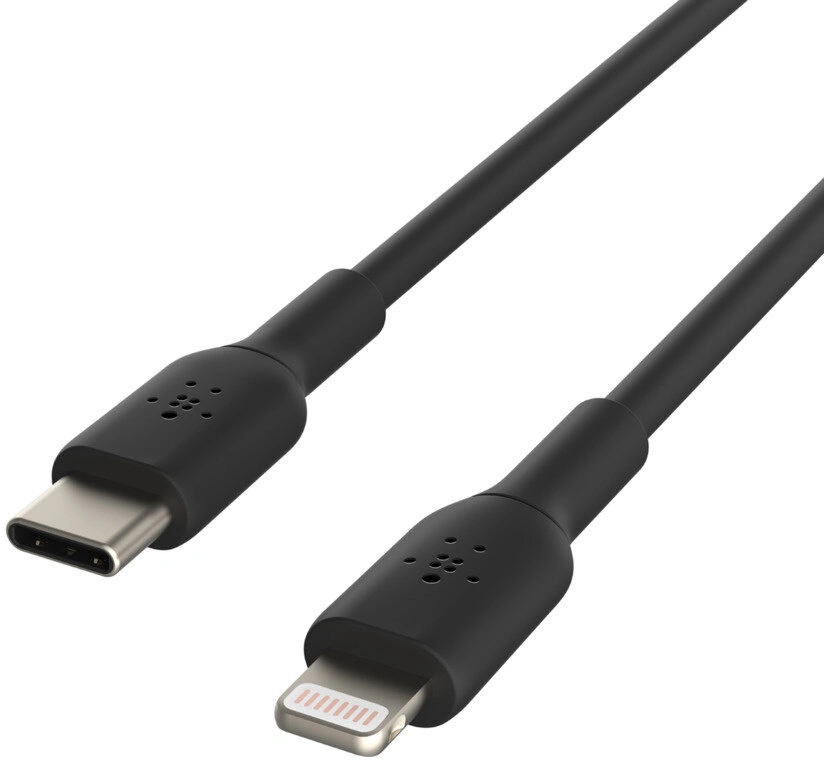 Belkin USB-C kabel 1m Lightning, černý