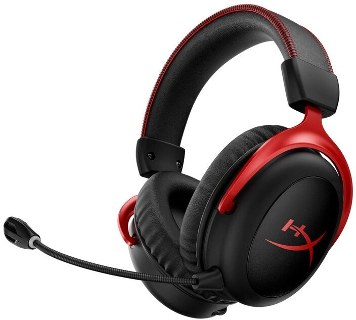 HyperX Cloud II Wireless, černo-červená