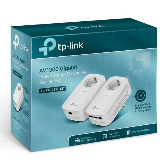 TP-LINK TL-PA8033P KIT1300Mbps Starter Kit