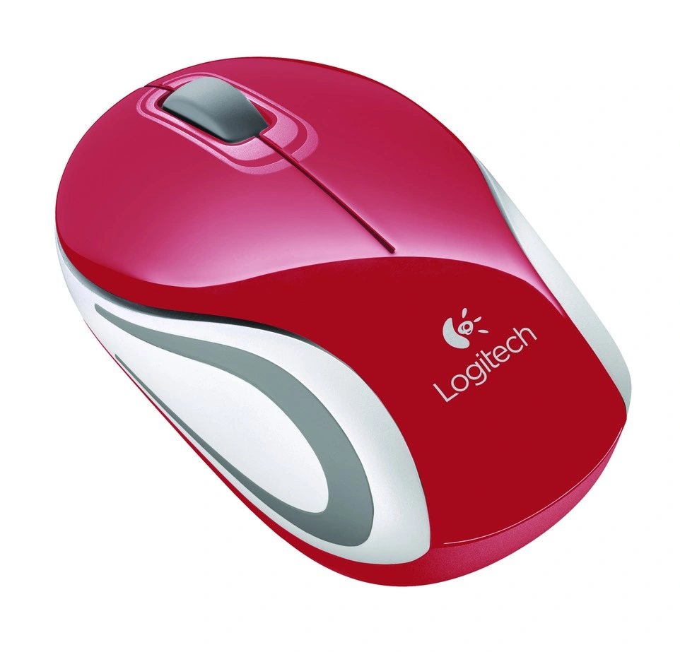 Logitech Wireless Mini Mouse M187 (910-002732) Red