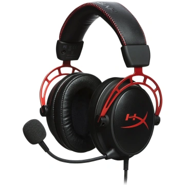 HyperX Cloud Alpha, černá/červená